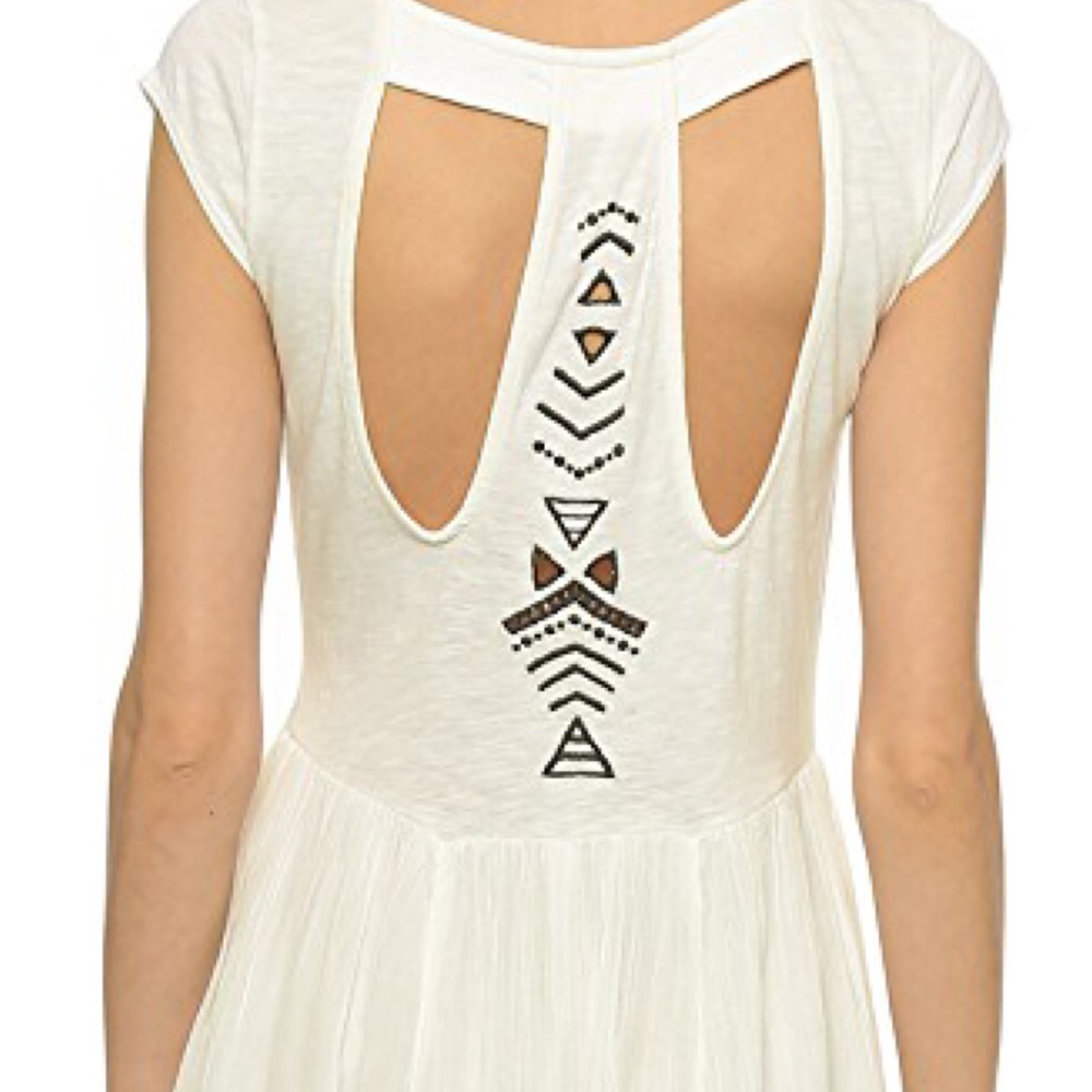 NWT Free People ToosaLoosa Slub Meadows Dress-M - Picture 4 of 4